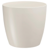 Горщик для квітів Ruby 22 л біло-сірий