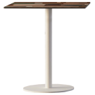 База стола Lotus Round d45x73 см біла Papatya