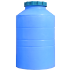 Бочка 300 л вертикальна ВО ПБ блакитна