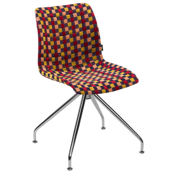 Стул Tilia Lazer-Z сиденье с тканью, ножки металлические ARTNUVO 46904 - V6