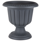 Горщик для квітів на ніжці Nergiz 47 л антрацитовий