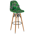 Стул барный Tilia Eos-V сиденье с тканью, ножки буковые VOKATO 