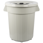 Бак для мусора Planet 120 л серый