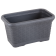 Горщик для квітів балконний Wire 6,5 л антрацитовий