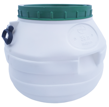 Бідон 35 л харчовий Г ПБ білий