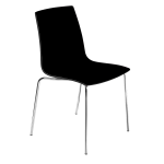 Стул Papatya X-Treme S черный