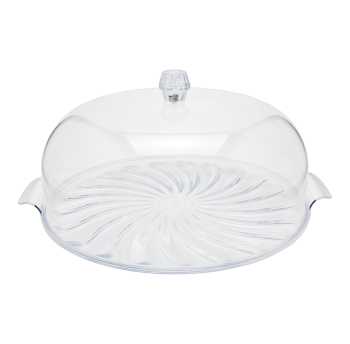 Тортовниця Кристал прозора