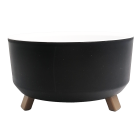 Горшок для цветов Tripot 2,25 л черный