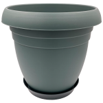 Горшок для цветов Nergiz 15,5 л тёмно-зеленый Горшок для цветов Nergiz 15,5 л тёмно-зеленый