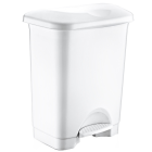 Відро для сміття з педаллю Irak Plastik Stella 45л біле