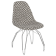 Стілець Tilia Eos-M сидіння з тканиною, ніжки металеві хромовані ARTCLASS 802
