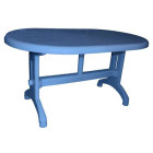 Стол овальный большой 825 NР голубой 880 грн