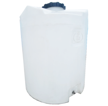 Бочка 750 л вертикальна широка ВО ПБ біла