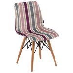 Стілець Tilia Laser-V ніжки букові, сидіння з тканиною ARTCLASS 903