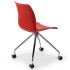 Стілець Tilia Lazer-O ніжки металеві червоний