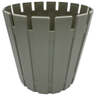 Горшок для цветов Akasya 9 л серо-коричневый