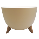 Горщик для квітів Ufo 10 л бежевий