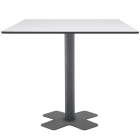 База стола Oxo II 60x60x73 см катафорез матовий антрацит Papatya