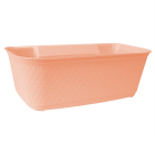 Смітник для кухні навісний помаранчевий