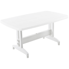 Стіл PAPATYA Престиж 88x155 білий