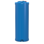 Емкость-модуль 1000 л узкая вертикальная голубая  