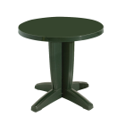 Стіл круглий Papatya Браво 80 зелений