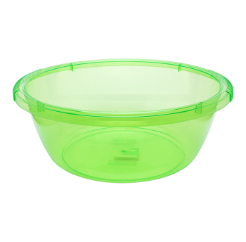 Таз круглый 5,5 л зеленый
