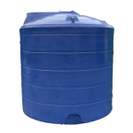 Емкость 5000 л вертикальная две горловины синяя Емкость 5000 л вертикальная две горловины синяя
