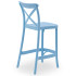 Стілець барний Tilia Capri 65 см блакитний