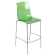 Стілець барний Papatya X-Treme BSL прозоро-зелений