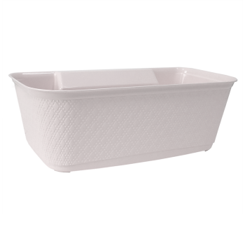 Смітник для кухні навісний пудровий