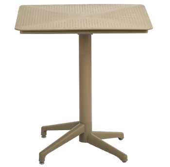 Стіл з відкидною стільницею Tilia Moon 70x70 см колір кави