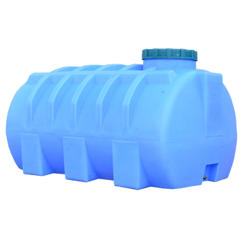 Бак 750 л горизонтальний ГО ПБ блакитний