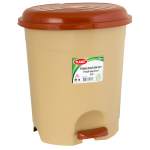 Ведро для мусора с педалью Planet №2 6 л бежевое Ведро для мусора с педалью Planet №2 6 л бежевое