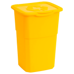 Бак для мусора 50 л Eco желтый