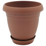 Горшок для цветов Nergiz 3,5 л коричневый