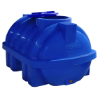 Ємність для зберігання дизельного палива 500 л посилена ребром двошарова