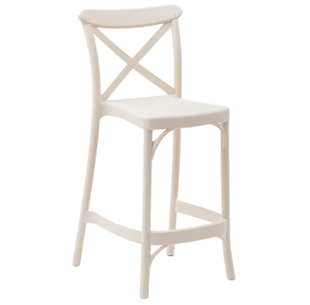 Стілець барний Tilia Capri 75 см кремовий