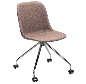 Стілець Tilia Shell-OC Pad сидіння з тканиною pied de poule-02