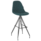 Стілець барний Tilia Eos-X сидіння з тканиною, ніжки металеві фарбовані ARTCLASS 808