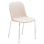 Стул Tilia Shell-MC Pad сиденье с тканью pied de poule-01