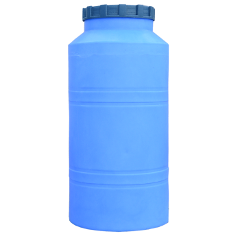 Бочка для палива 200 л вертикальна ВО ПБ блакитна
