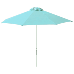 Зонт Kiwi Clips круглый d2 м голубой рама белая