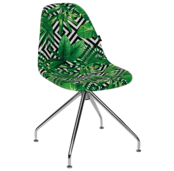 Стілець Tilia Eos-Z сидіння з тканиною, ніжки металеві VOKATO