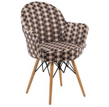 Кресло Tilia Gora-V ножки буковые, сиденье с тканью ARTNUVO 46094 - V5