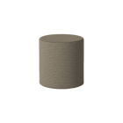 Пуф Papatya Aura круглий D45 см (Batyline Eden) мускатний горіх 00563