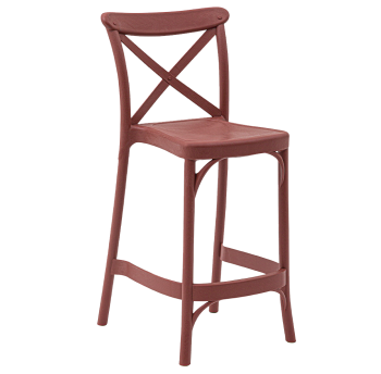 Стілець барний Tilia Capri 75 см теракотовий