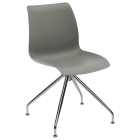 Стул Tilia Lazer-Z ножки хромированные серый цемент