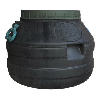 Бидон 35 л непищевой Г ПБ черный