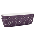 Горщик для квітів балконний 3D 7,3 л темно-фіолетовий